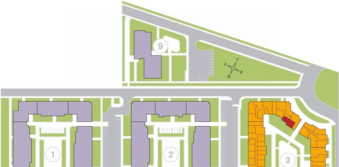 квартира г Санкт-Петербург п Стрельна пр-кт Буденного 24к/2 метро Проспект Ветеранов фото 6