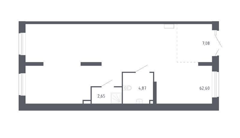 свободного назначения г Тюмень ЖК «Чаркова 72» 1/3 фото 3