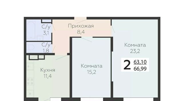 микрорайон Красная Горка дом 3к/1 ЖК «Онегин» Силикатная фото