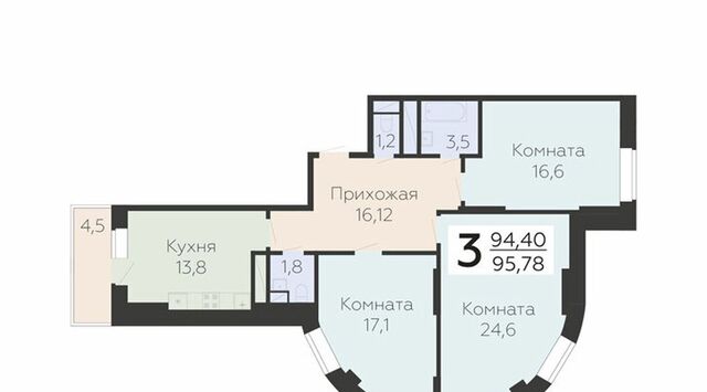 микрорайон Красная Горка ул Садовая 3к/1 Силикатная фото