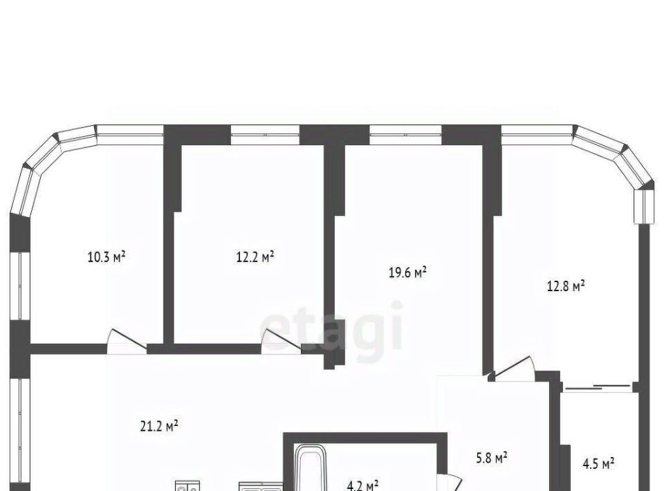 квартира г Кемерово р-н Заводский ул Дружбы 28/7 фото 2