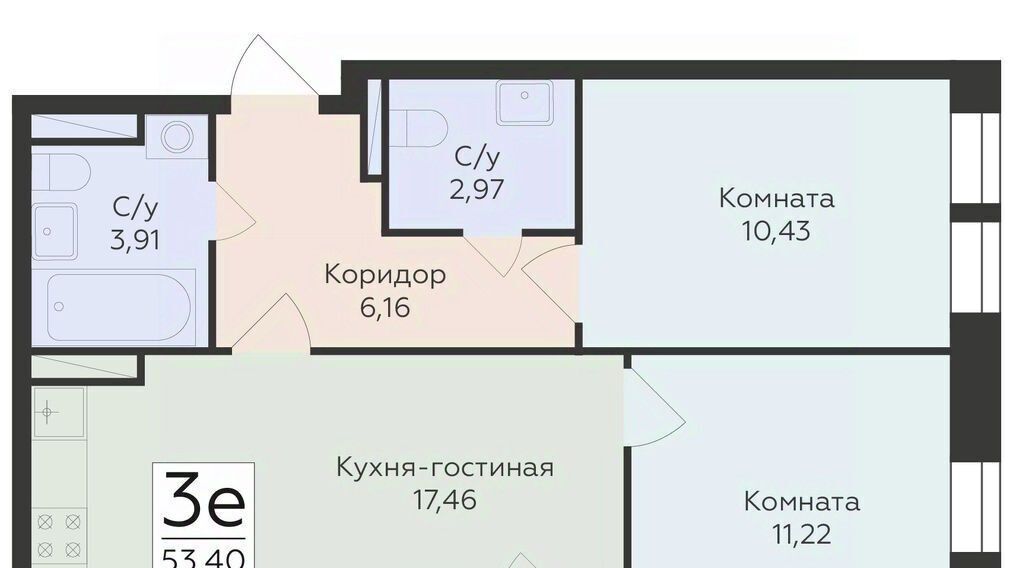 квартира г Воронеж р-н Ленинский ул Матросова фото 1