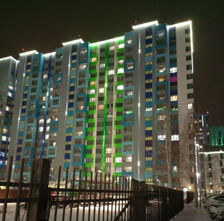 квартира г Новосибирск Студенческая ул Александра Чистякова 22/1 фото 16