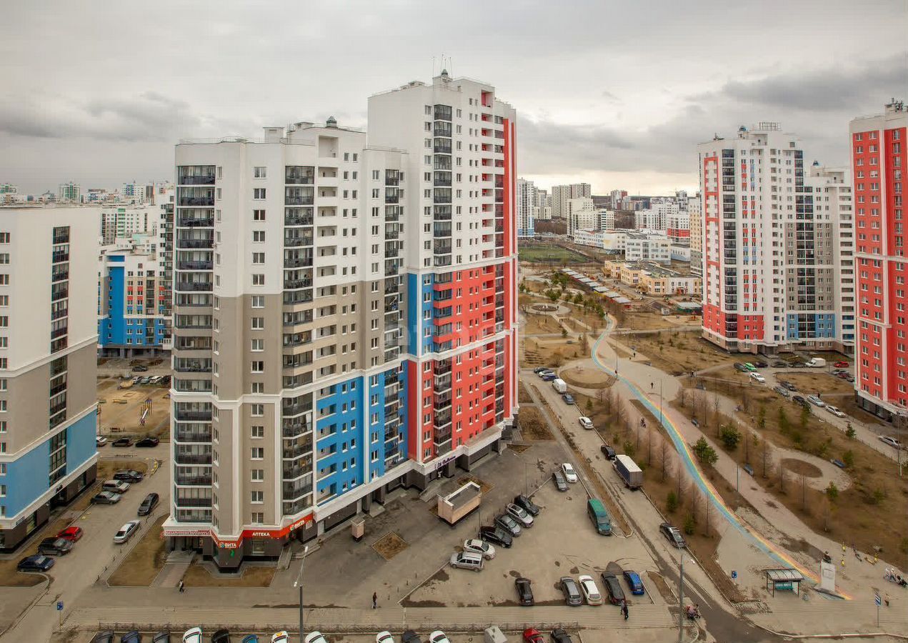 квартира г Екатеринбург Академический ул Краснолесья 96 фото 29