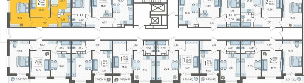 квартира г Краснодар ЖК «Смородина» фото 2