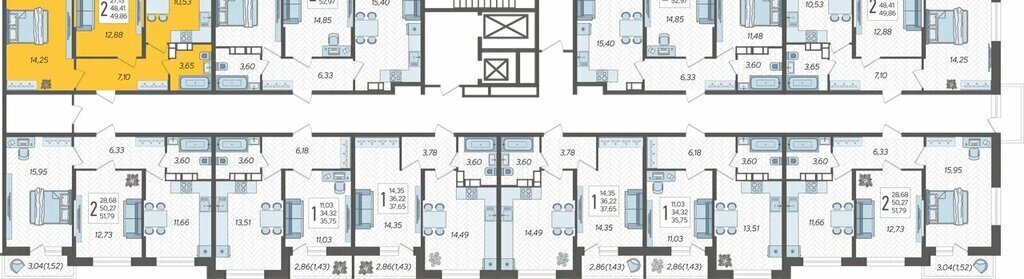 квартира г Краснодар ЖК «Смородина» фото 2