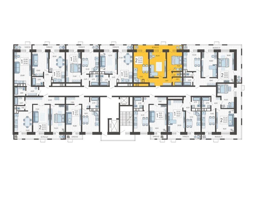 квартира г Краснодар микрорайон 9-й километр ул Ярославская 115/6 фото 2