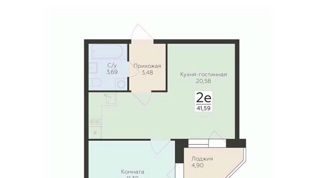 квартира р-н Центральный ул Ломоносова 114ю фото