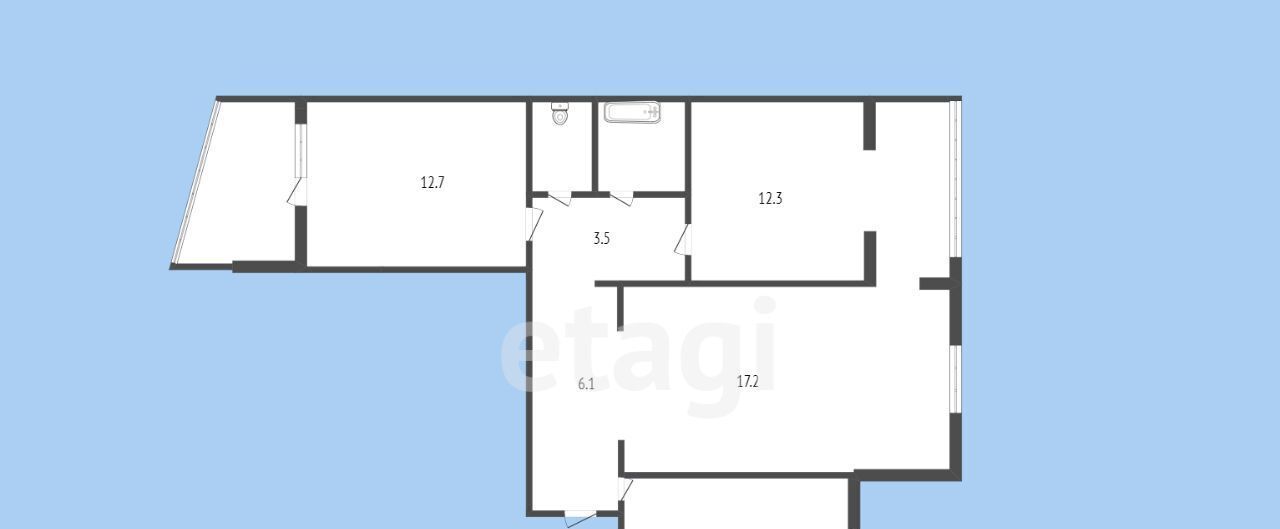 квартира г Черкесск ул Космонавтов 27 фото 2