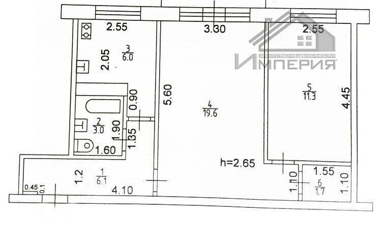 квартира г Казань Яшьлек ул Кулахметова 14 фото 14