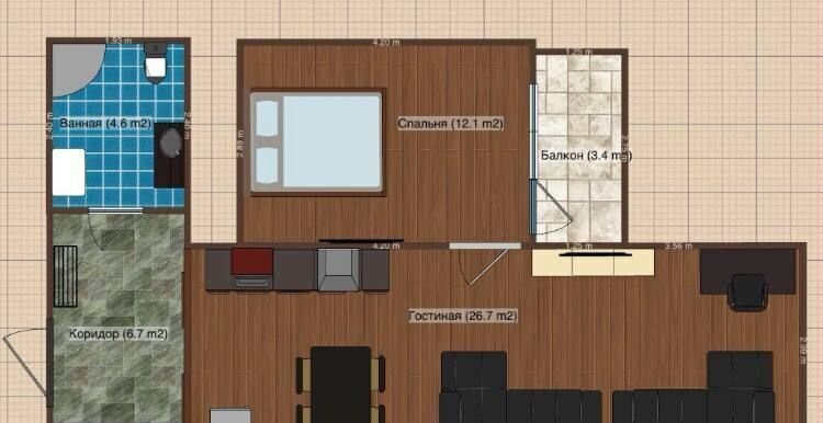 квартира г Мытищи ул Академика Каргина 42 фото 14