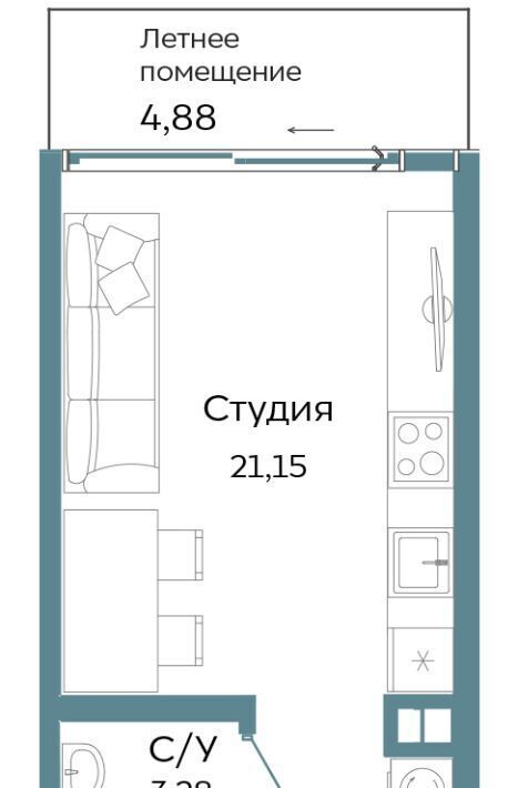 квартира г Саки ул Морская фото 1