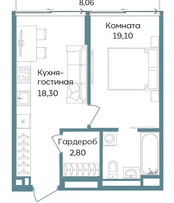 квартира г Саки курортный кластер Темпо фото 1