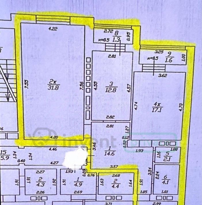 квартира г Калининград р-н Ленинградский ул Старшины Дадаева 70 фото 19
