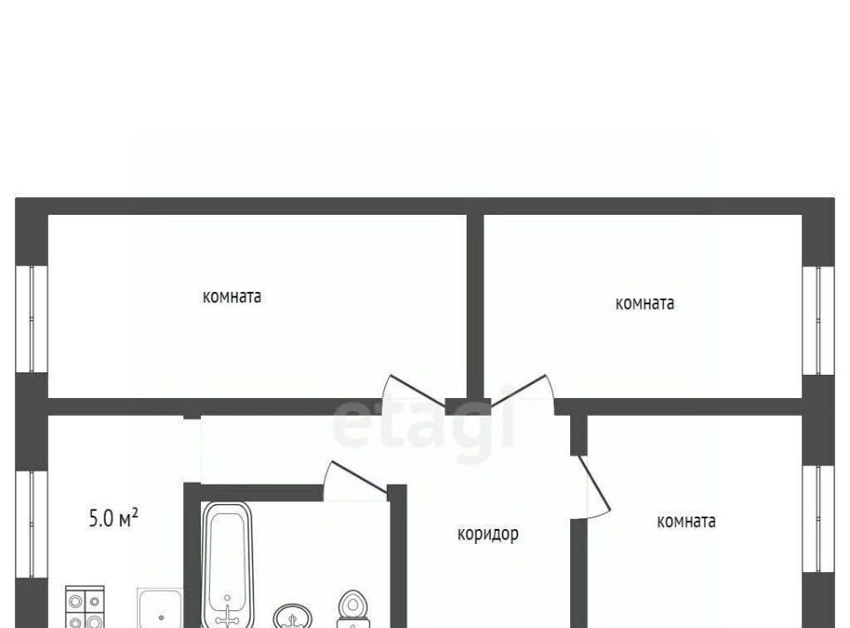 квартира г Усинск ул Возейская 7 фото 1