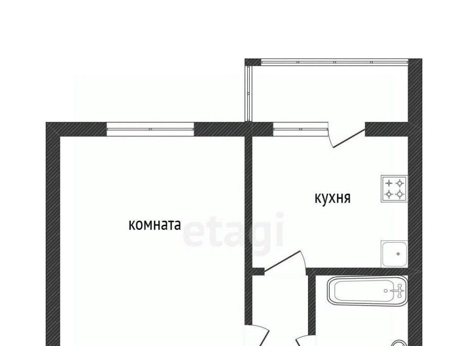 квартира г Омск р-н Ленинский ул Гуртьева 33 фото 2