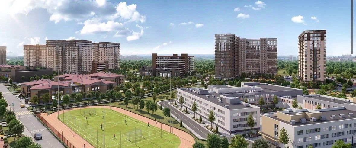 квартира г Краснодар р-н Прикубанский ЖК "Догма Парк" фото 7