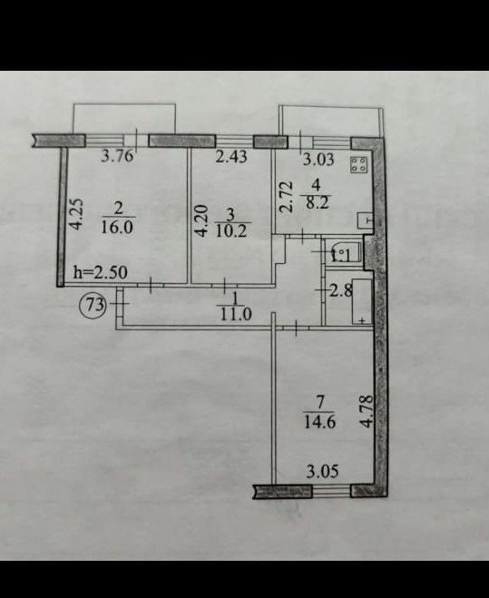 квартира г Биробиджан ул Осенняя 13а Еврейская автономная обл. фото 1