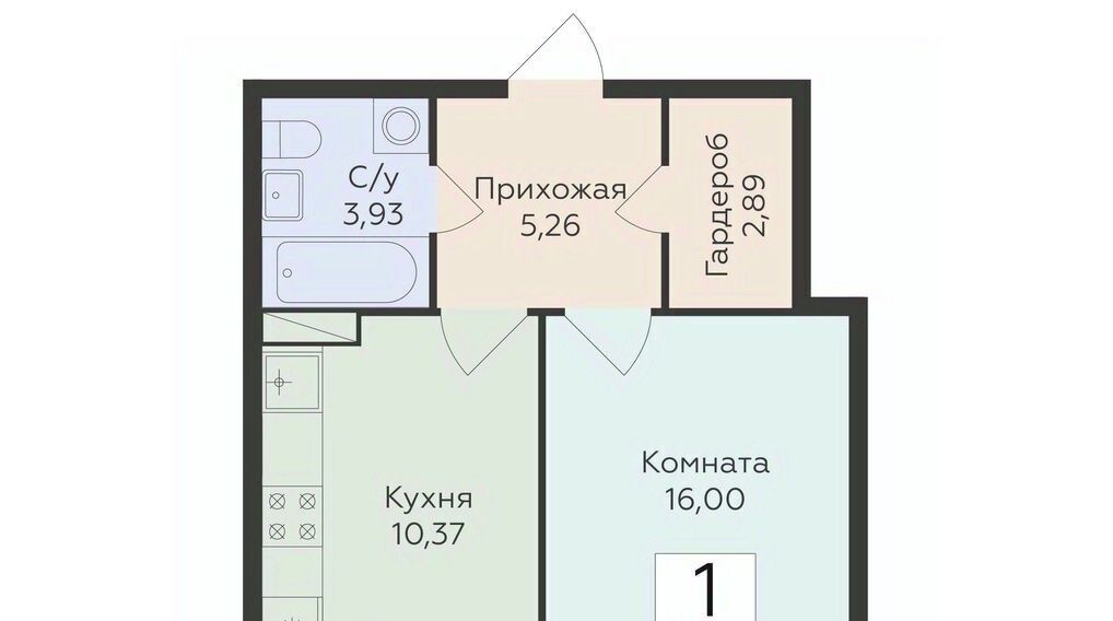 квартира г Воронеж р-н Ленинский Романовский жилой комплекс фото 1