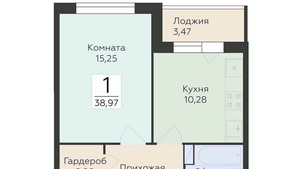 квартира г Воронеж р-н Ленинский ул Чапаева 68б фото 1