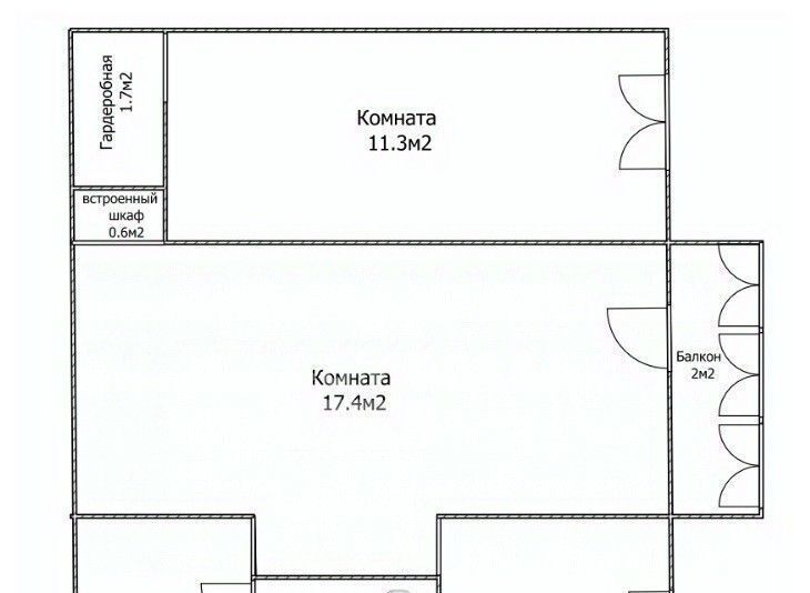 квартира г Томск р-н Ленинский пр-кт Ленина 177а фото 2