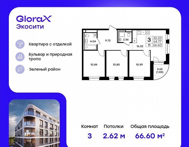 ул Завокзальная ЖК GloraX Экосити фото