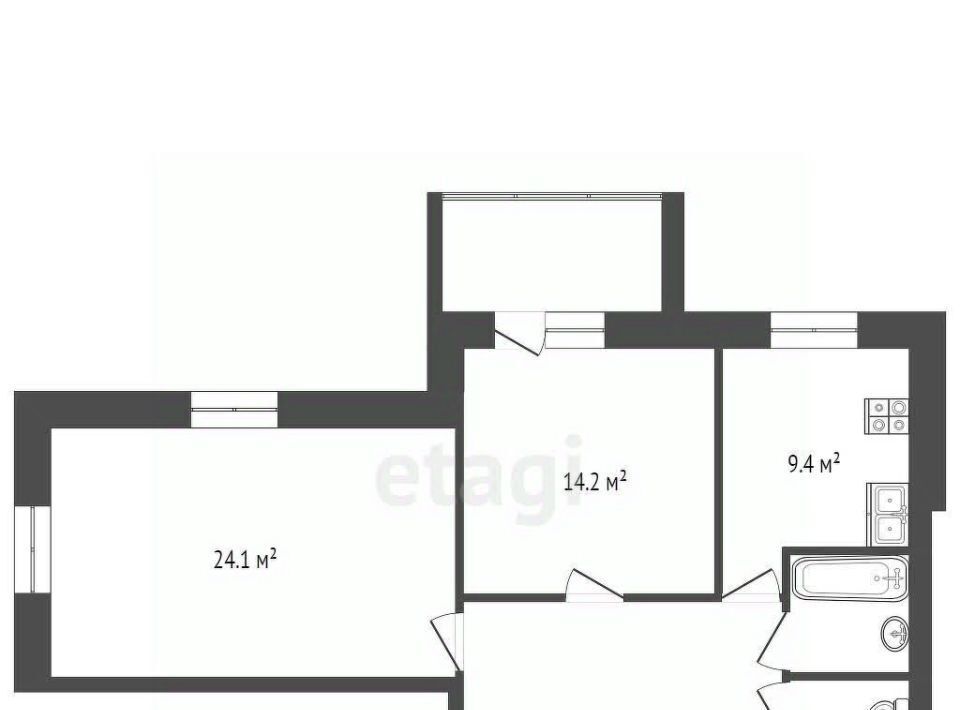квартира г Белгород Западный пр-кт Ватутина 22б фото 2