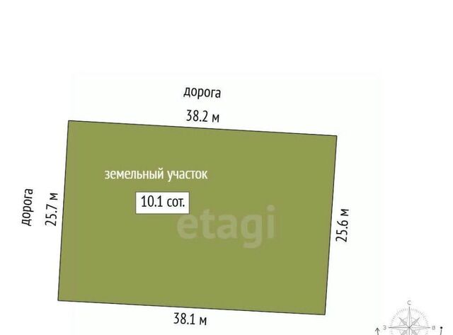 р-н Центральный снт Поле чудес-2 ул Полевая фото