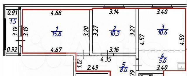 квартира г Екатеринбург Машиностроителей ул Советская 62б фото 16