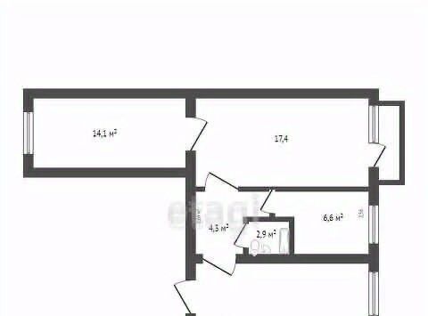 квартира г Каспийск ул Ленина 21 фото 1
