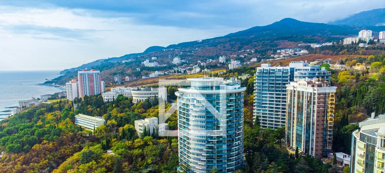 квартира г Ялта ЖК «Приморский Парк» 9 Гагарина квартал фото 17