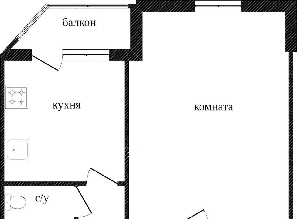 квартира г Сургут Железнодорожников ул Крылова 7 фото 2
