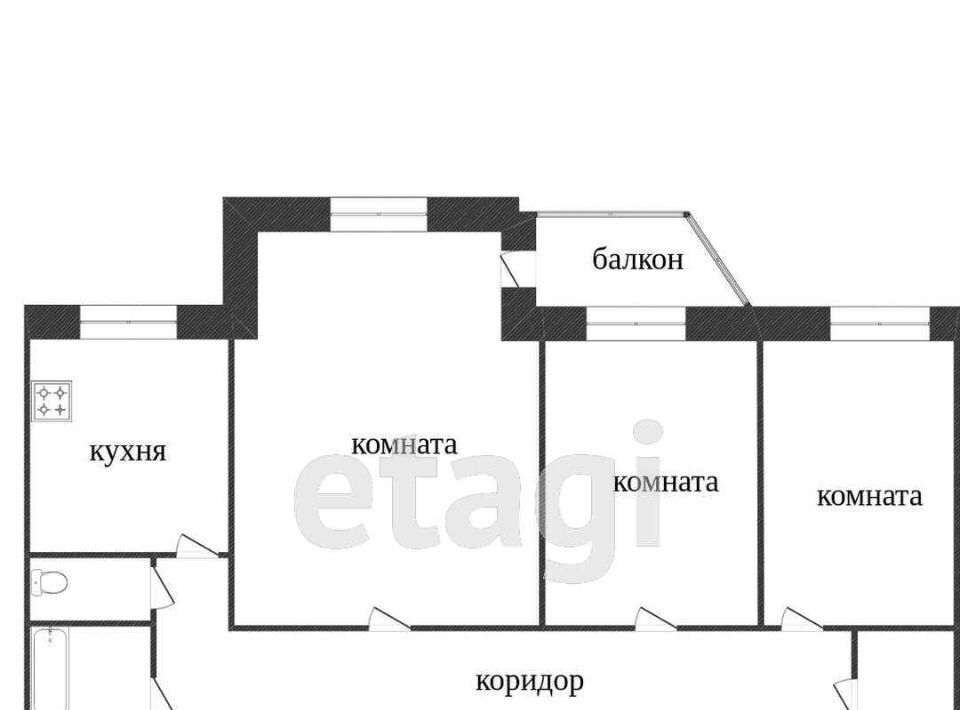 квартира г Сургут ул Лермонтова 12 13А фото 2