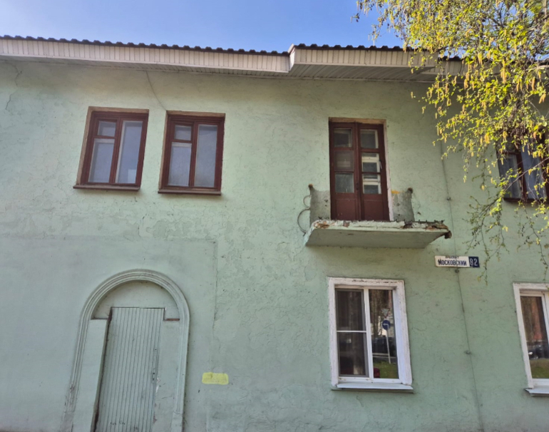 квартира г Брянск р-н Фокинский пр-кт Московский 82 Сельмаш ул. Менжинского фото 3