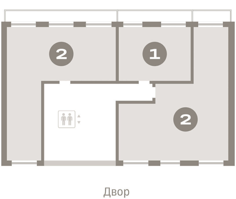 квартира г Омск р-н Кировский Кировский АО фото 3