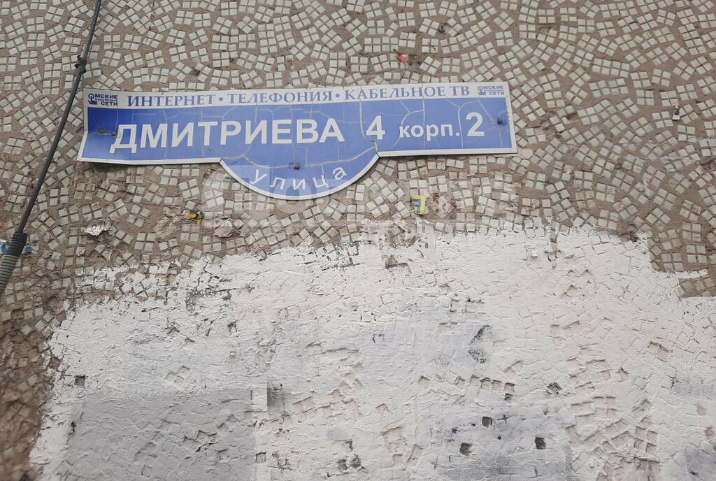 квартира г Омск ул Дмитриева 4к/2 Кировский АО фото 3