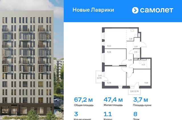 ЖК «Новые Лаврики» 1/1 Девяткино фото