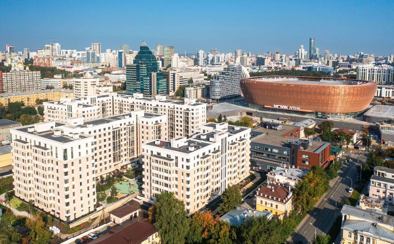 квартира г Екатеринбург р-н Ленинский Геологическая ул Степана Разина 4 ЖК «Александровский сад» фото 2