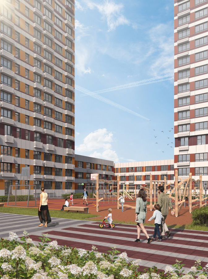 квартира г Мытищи ЖК «Отрадный» мкр. 36, 36А, 37, стр. 5 фото 5