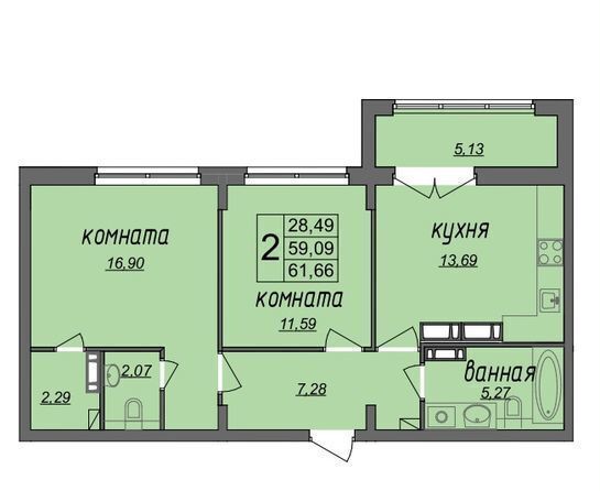 квартира г Муром ул Колхозная ЖК «Новый Горизонт» фото 5