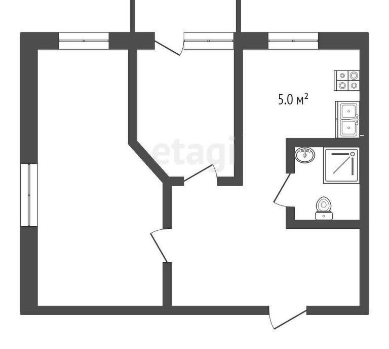 квартира г Выкса ул Красные зори 31 фото 1