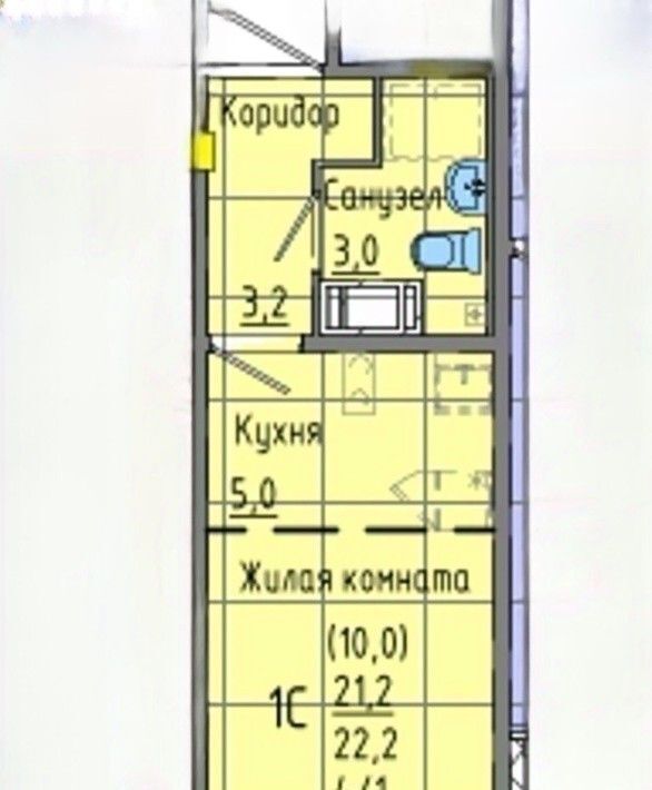 квартира г Екатеринбург Геологическая ул Евгения Савкова 23/2 фото 7