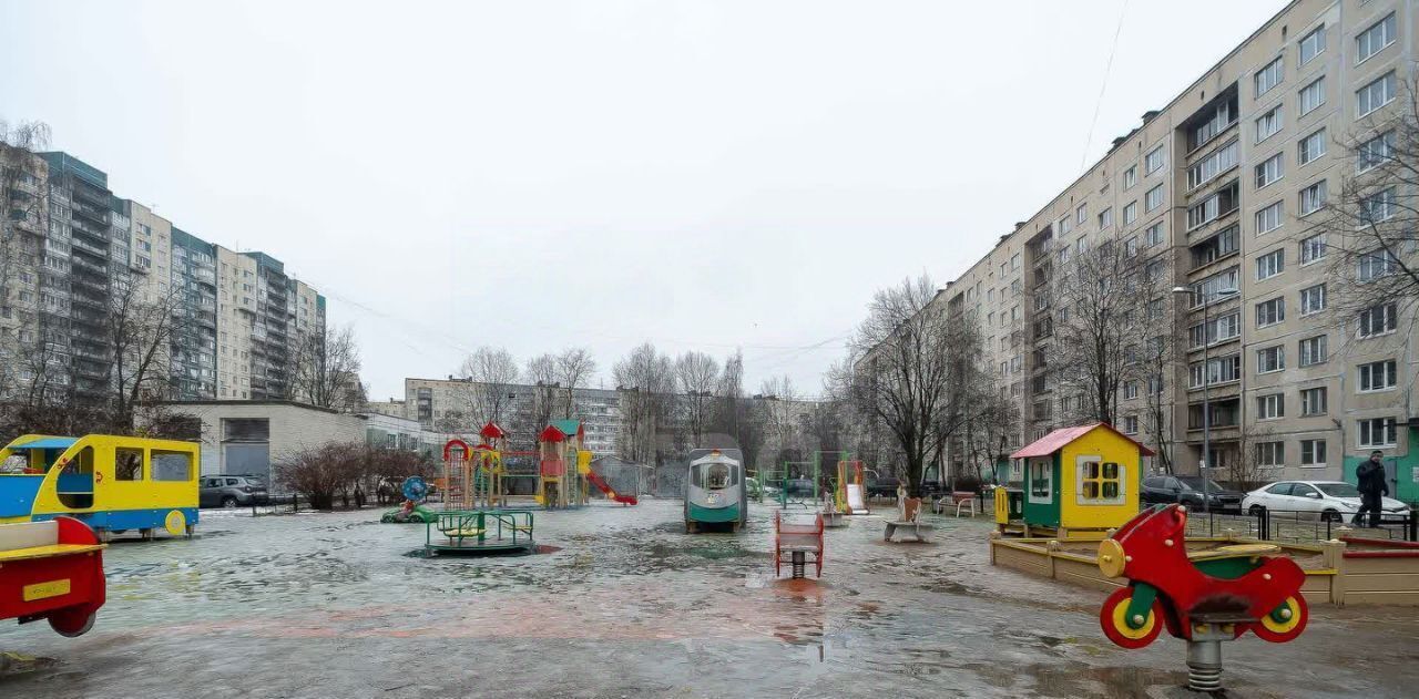 квартира г Санкт-Петербург метро Проспект Большевиков пр-кт Наставников 25к/1 округ Ржевка фото 19