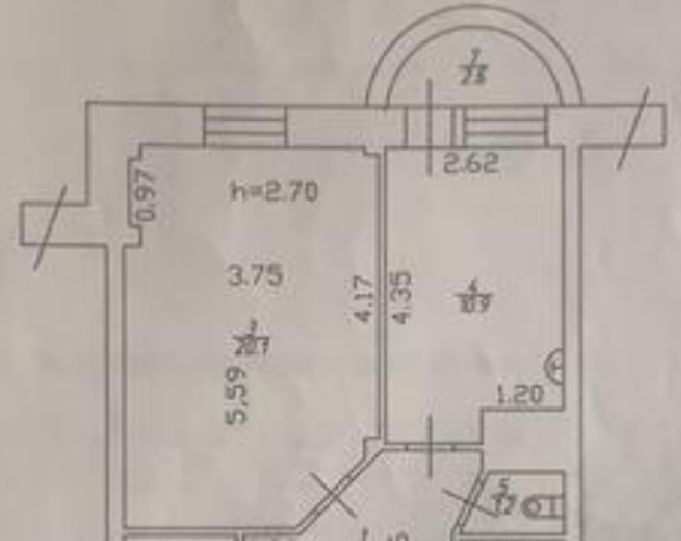 квартира г Ханты-Мансийск ул Мира 52а фото 7