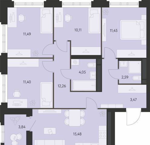 Академический ул. В. Де Геннина, д. 3, блок 4. 5 фото