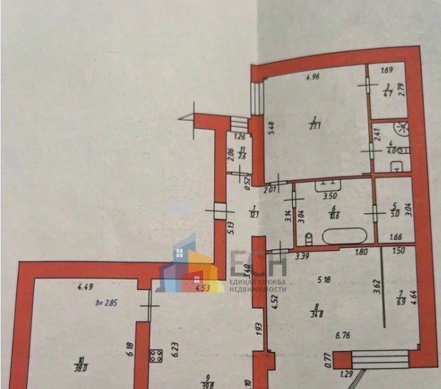 квартира г Тула р-н Советский ул Белкина 4а Белоусовский парк фото 12