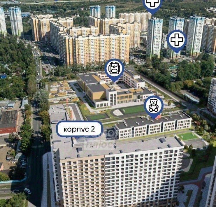 квартира г Химки мкр Подрезково Подрезково, 1-й Шереметьевский жилой комплекс, к 2 фото 5