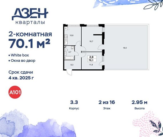 метро Коммунарка метро Новохохловская ТиНАО ЖР «Дзен-кварталы» 3/5 фото
