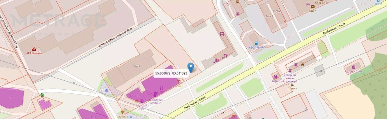 офис г Новосибирск р-н Октябрьский ул Выборная 87/3 фото 2