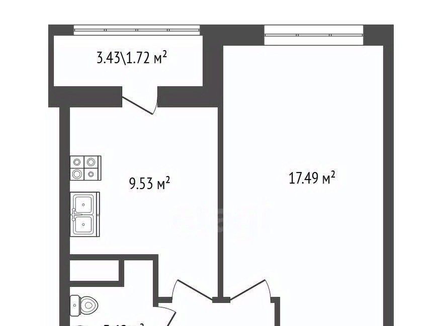квартира р-н Всеволожский г Мурино ул Шувалова 33/35 Девяткино фото 2